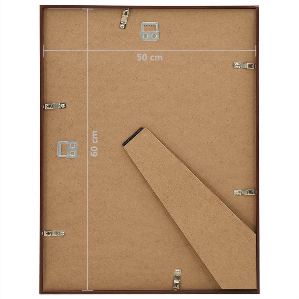 Photo Frames Collage 5 pcs for Wall or Table Bronze 50x60cm MDF