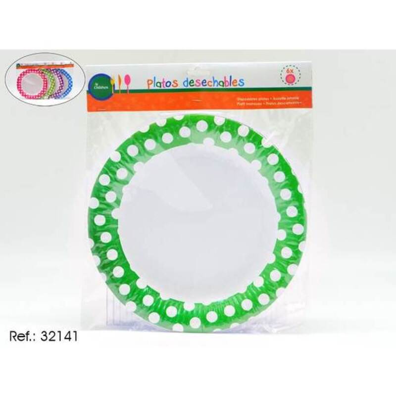 

10 Pieces Circular Plate Set