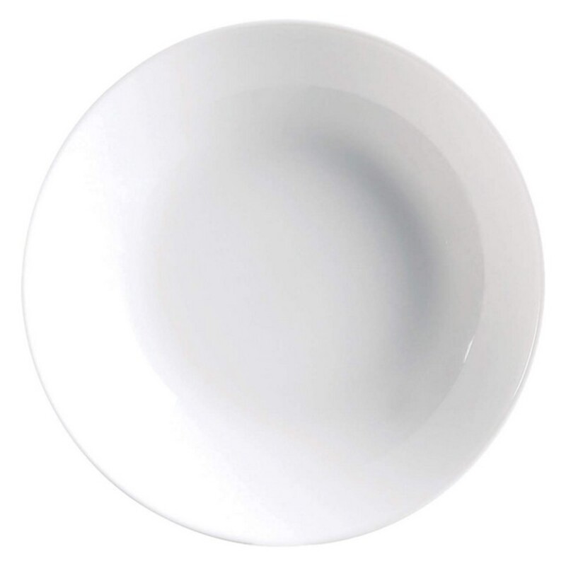 Plate set Luminarc Diwali 6 pcs White Glass (20 cm)