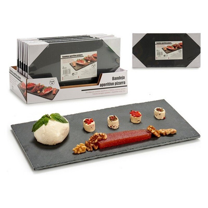 

Board Snack Tray Black (15 x 0.5 x 30 cm)