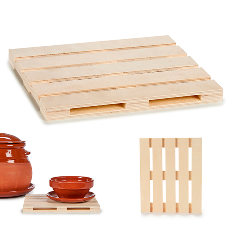 

Wood Table Mat Cream (20 x 2 x 25 cm)