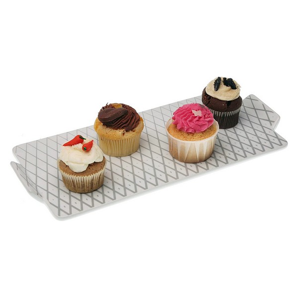 

Diamond Porcelain Tray (16.3 x 2.5 x 36.5 cm)