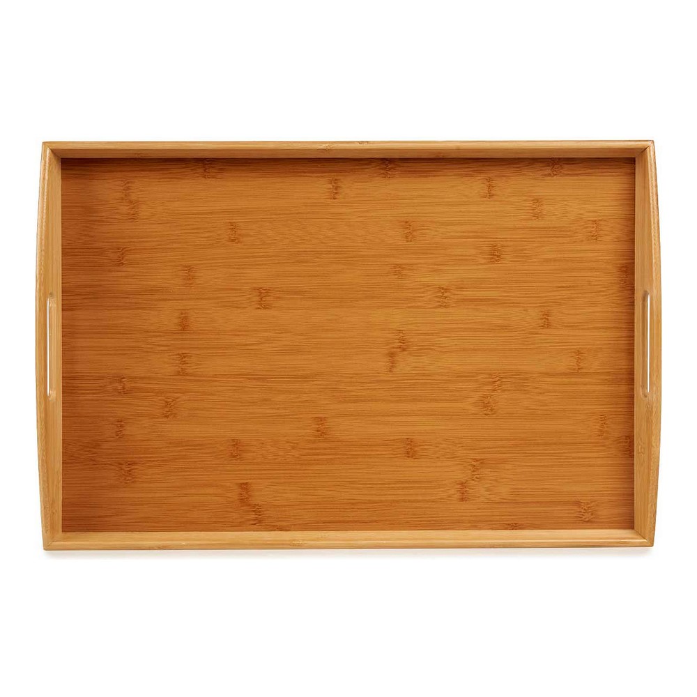 Tray With handles Bamboo (38 x 6 x 58 cm)