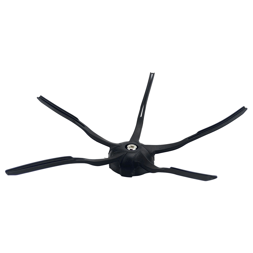 6Pcs Side Brush for Roborock S7 / S5 MAX / S6 / S5 Robot Vacuum Black