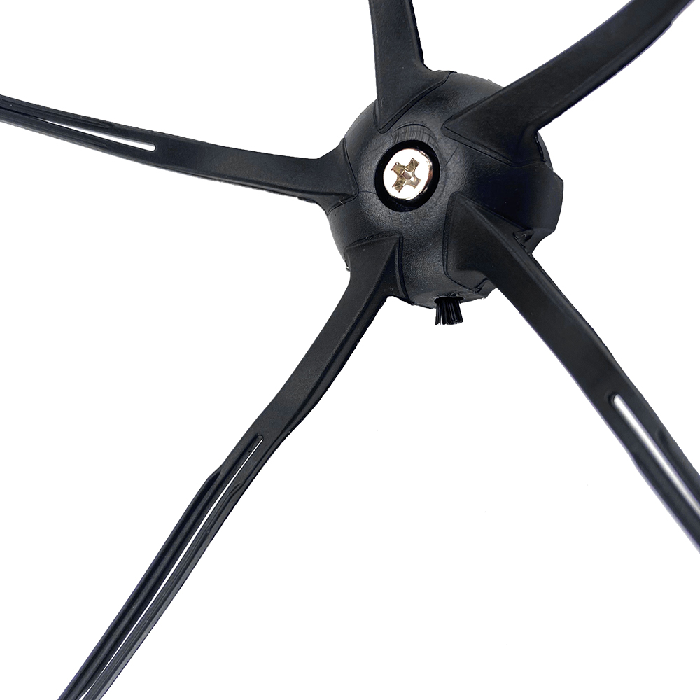 6Pcs Side Brush for Roborock S7 / S5 MAX / S6 / S5 Robot Vacuum Black