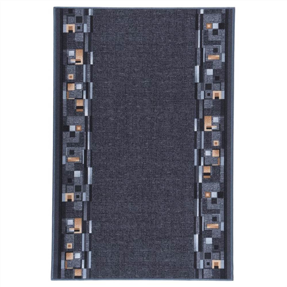 

Carpet Runner Anthracite 100x150 cm Anti Slip