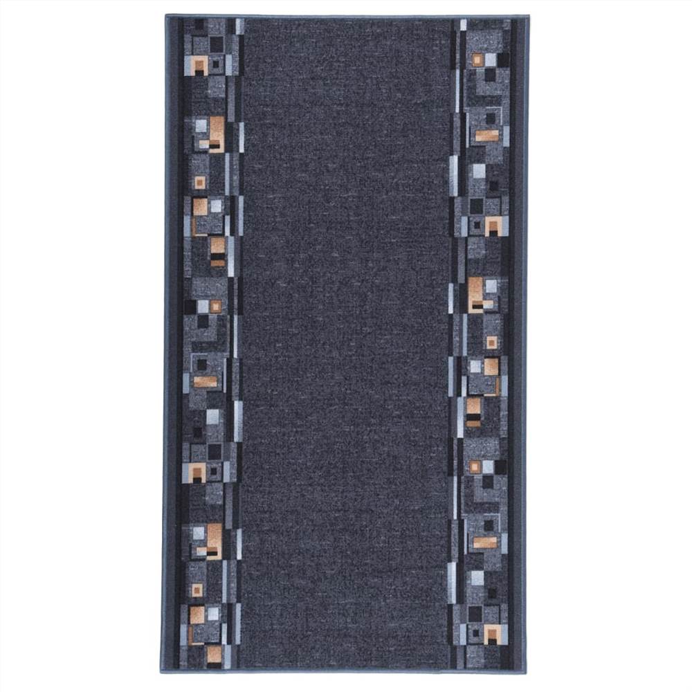 

Carpet Runner Anthracite 80x150 cm Anti Slip