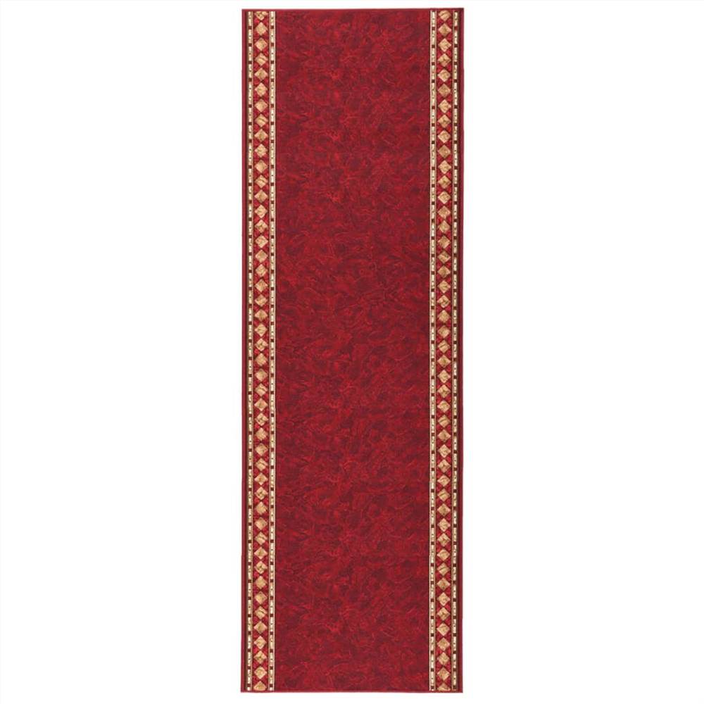 

Carpet Runner Red 100x400 cm Anti Slip