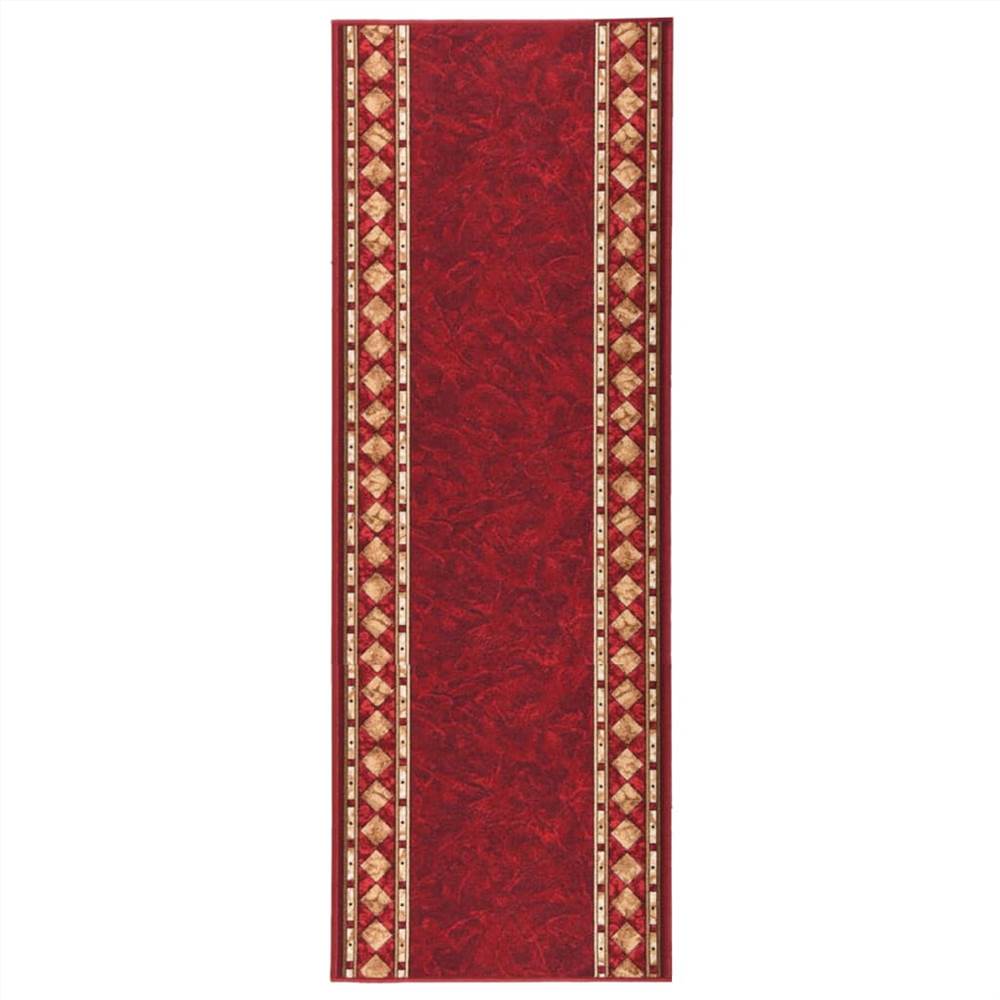 

Carpet Runner Red 67x200 cm Anti Slip