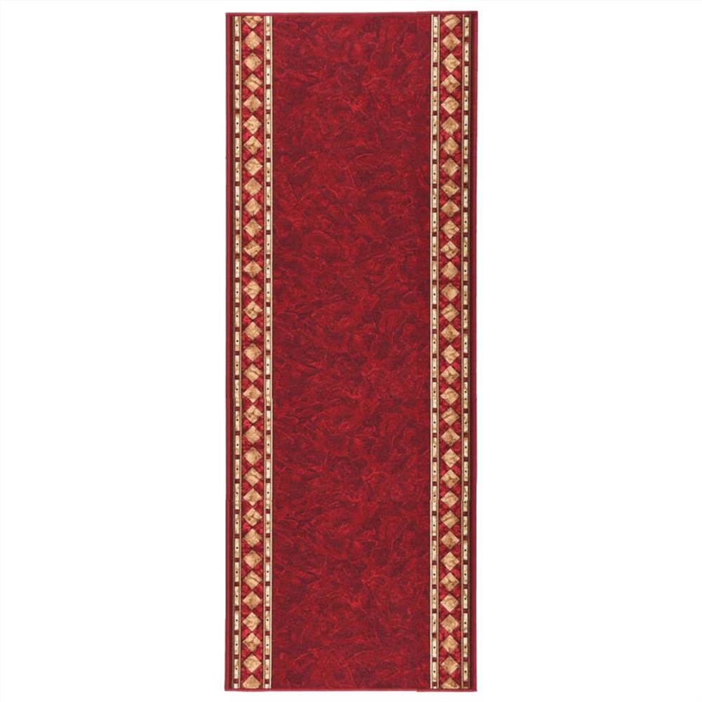 

Carpet Runner Red 80x250 cm Anti Slip