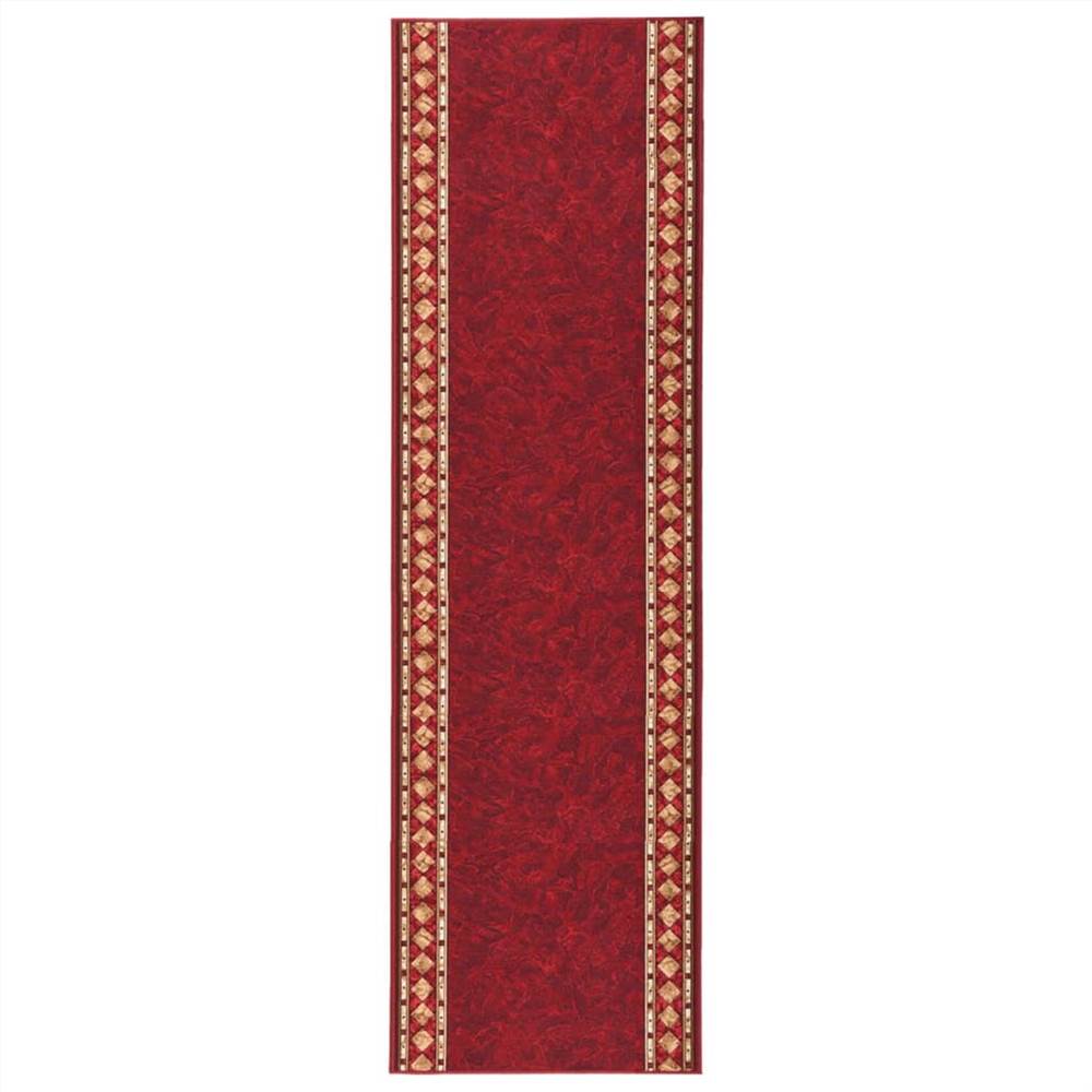 

Carpet Runner Red 80x350 cm Anti Slip