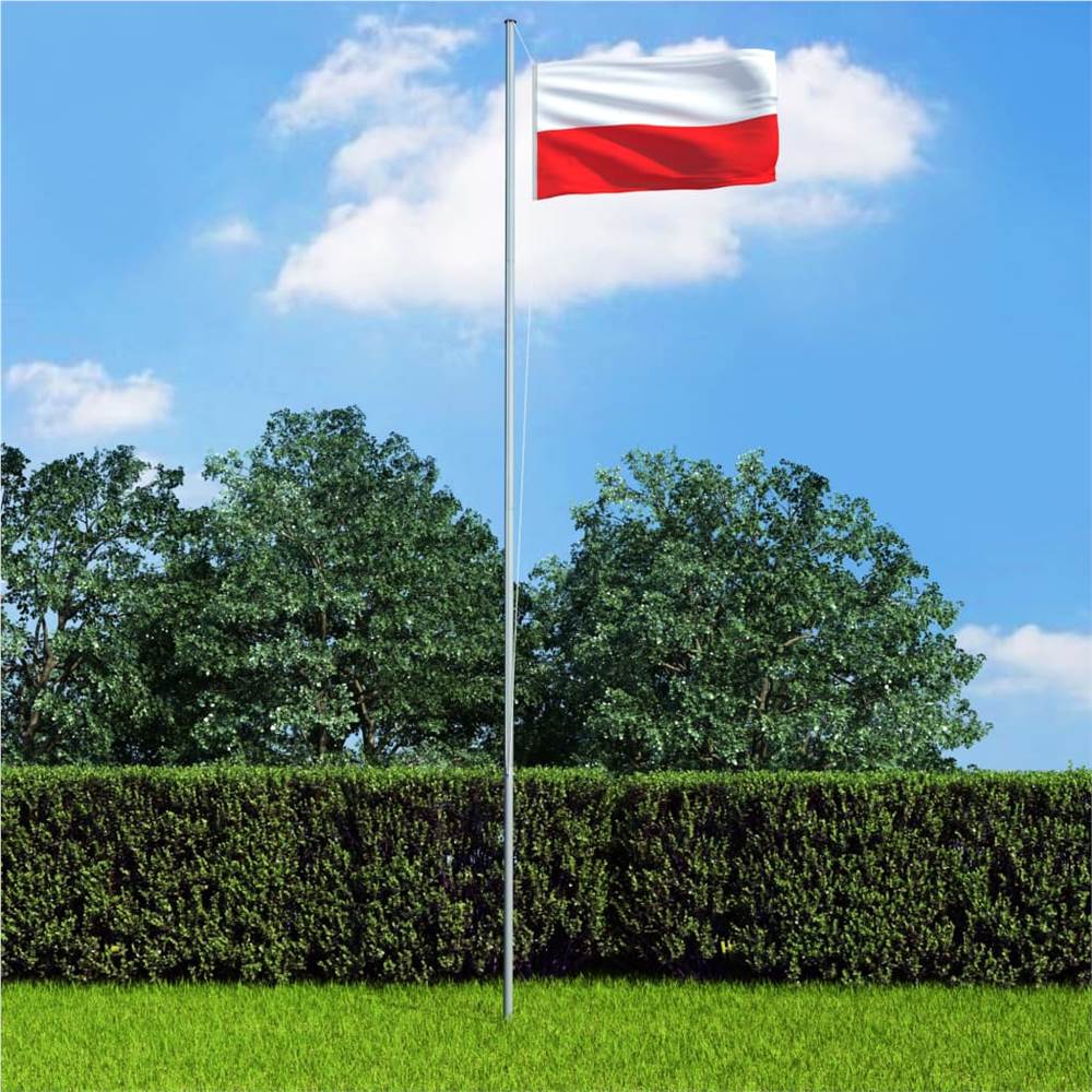 Polen Flagge und Stange Aluminium 4 m от Geekbuying WW