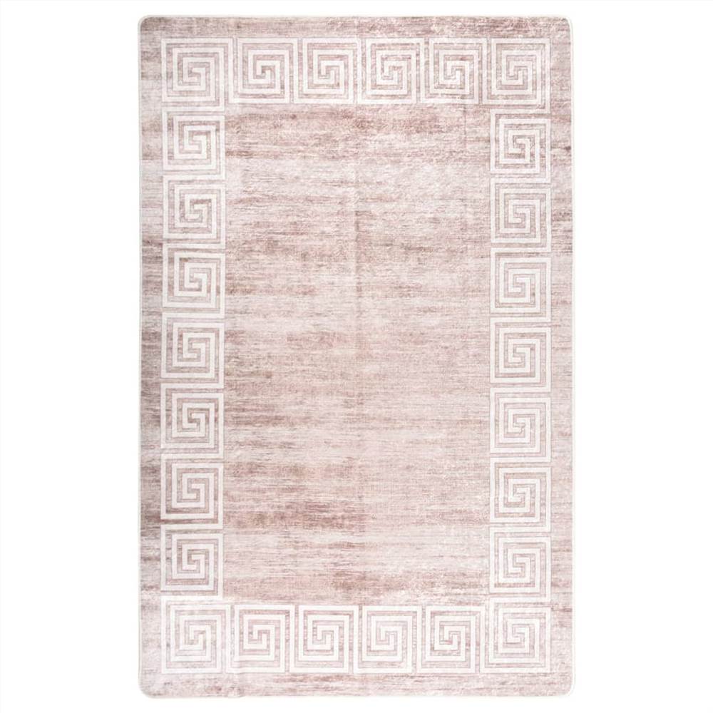 

Rug Washable 80x150 cm Beige Anti Slip