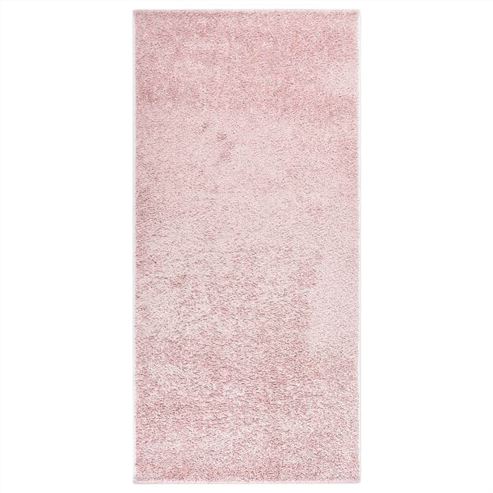 

Soft Pile Rug Anti-slip 115x170 cm Pink