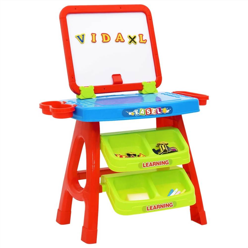 31 Children Easel and Learning Desk Play Set