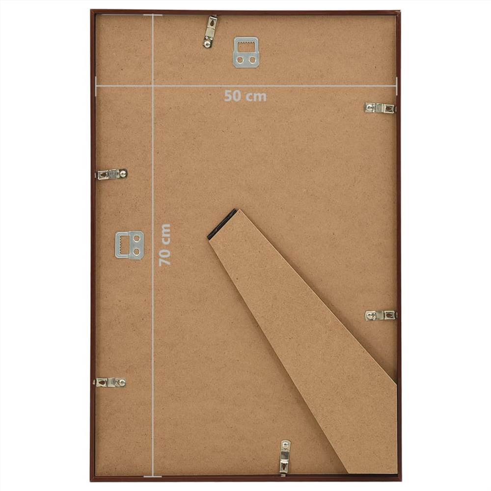 Photo Frames Collage 5 pcs for Wall or Table Bronze 50x70cm MDF