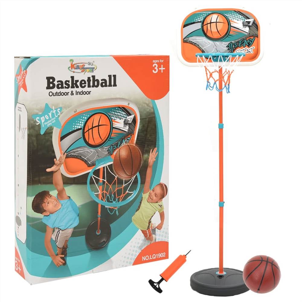 Portable Basketball Play Set Adjustable 133-160 cm