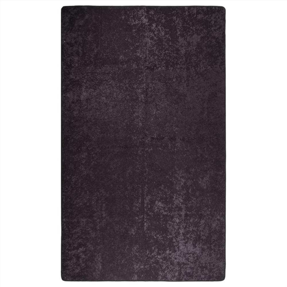 

Rug Washable 120x180 cm Anthracite Anti Slip