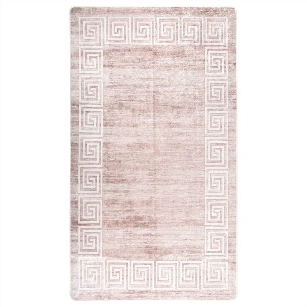 

Rug Washable 190x300 cm Beige Anti Slip