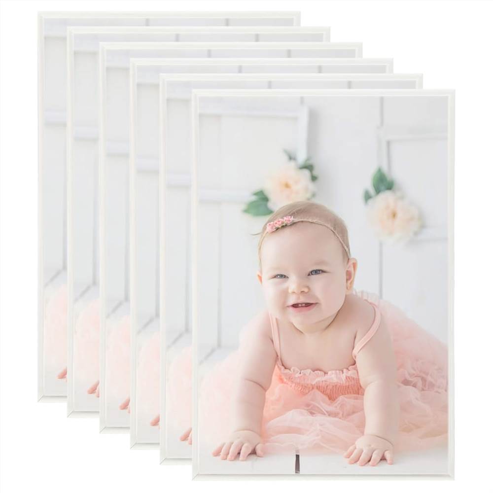 

Photo Frames Collage 5 pcs for Wall/Table Silver 42x59.4 cm MDF