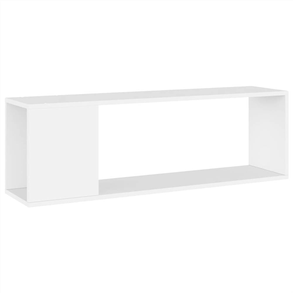 TV Cabinet White 100x24x32 cm Chipboard