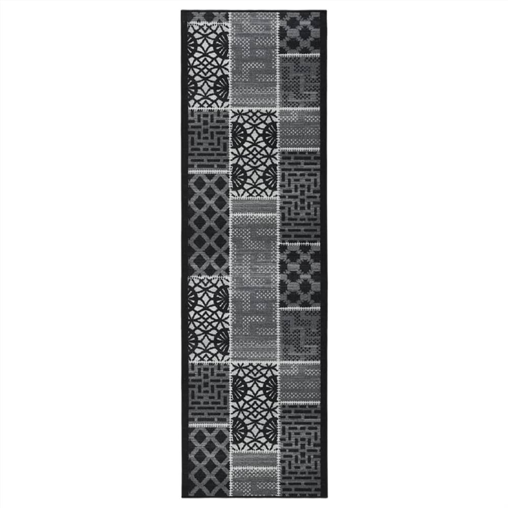 

Carpet Runner Black 80x350 cm