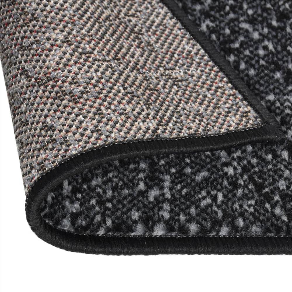 Runner Rug BCF Anthracite 80x500 cm
