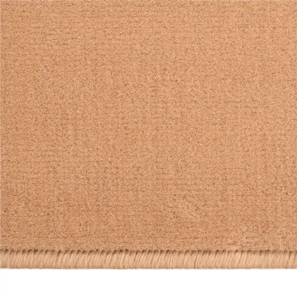 Runner Rug BCF Beige 80x500 cm