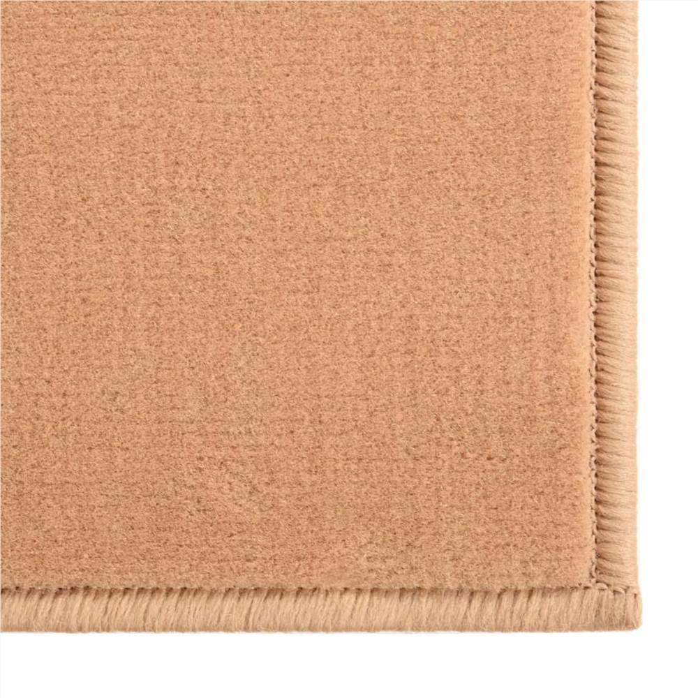 Runner Rug BCF Beige 80x500 cm