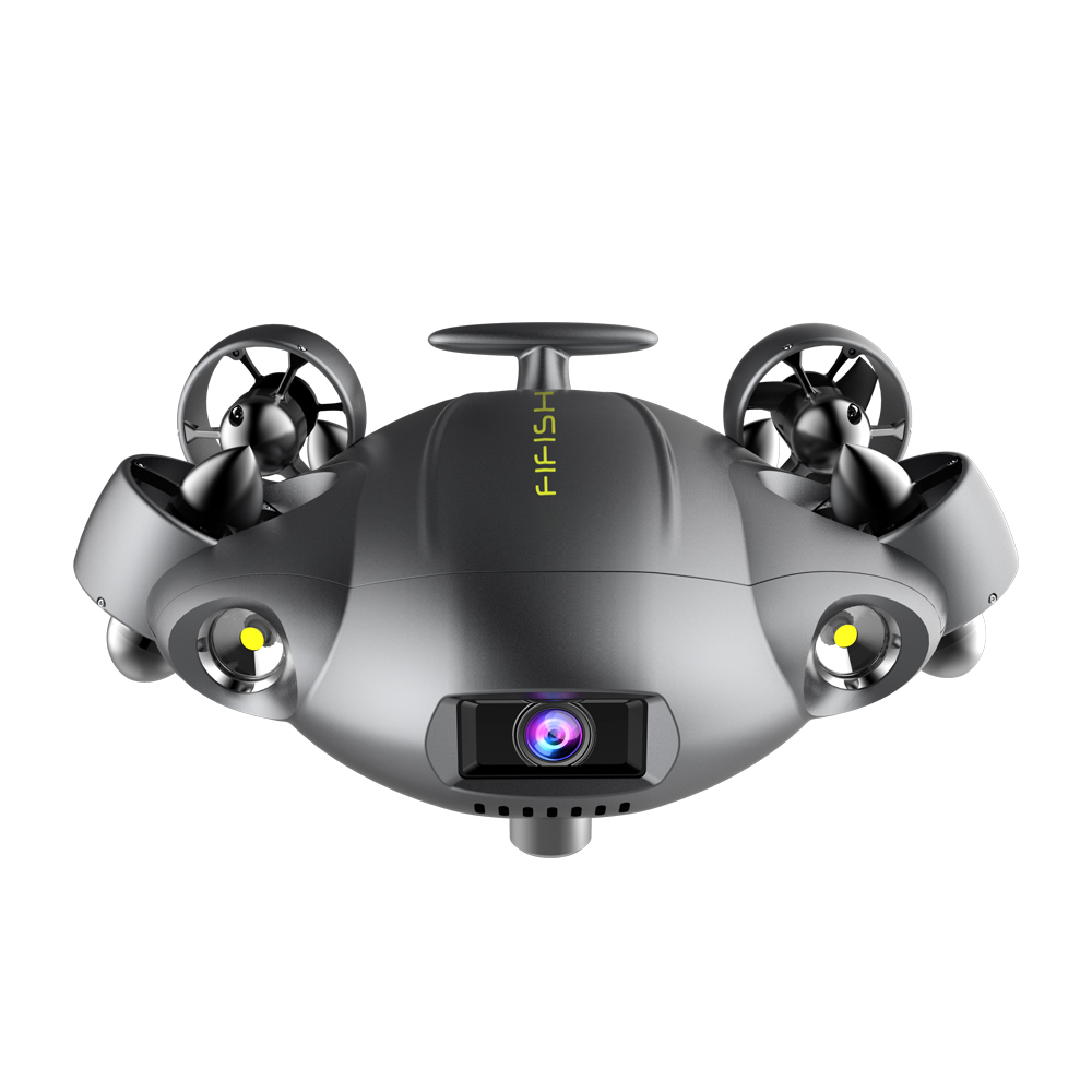 FIFISH V6 EXPERT Multi-functional Underwater Robot Productivity Tool With 4K UHD Camera 100m Depth Rating Underwater Drone M100 Package
