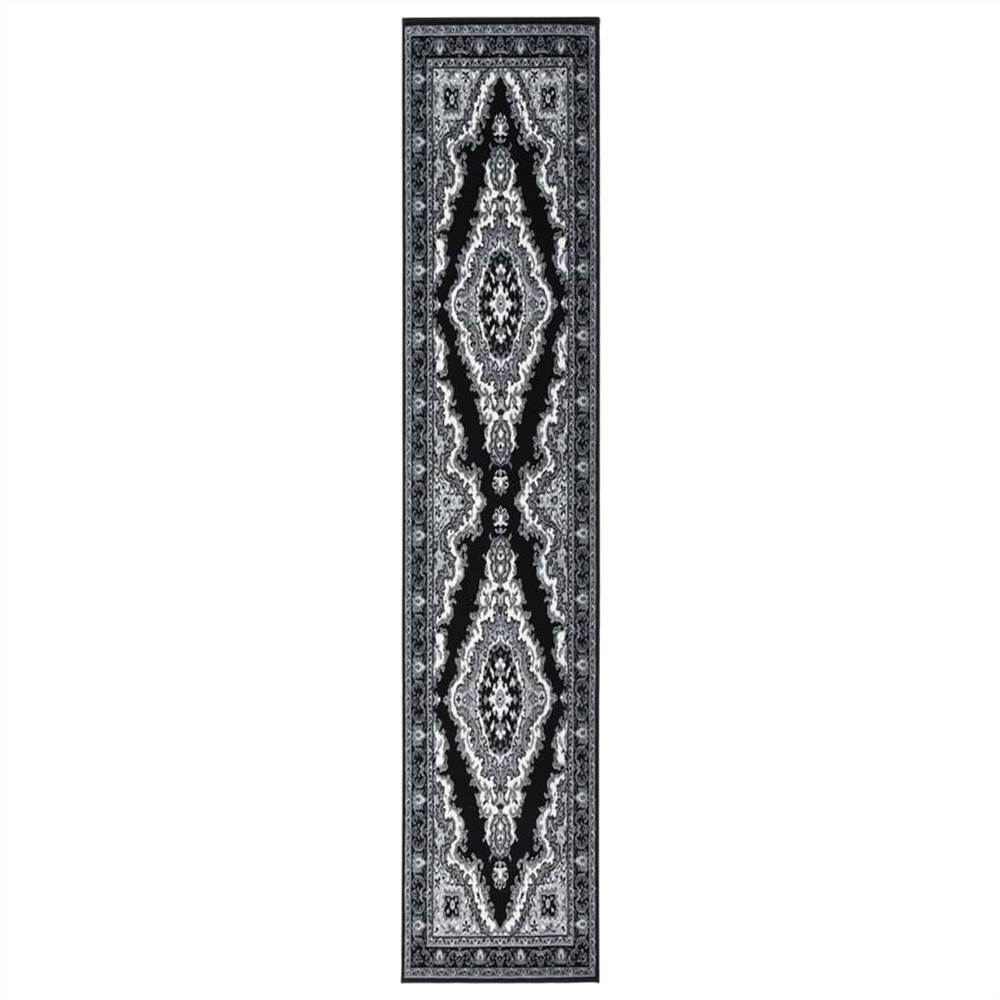 

Runner Rug BCF Black 100x500 cm