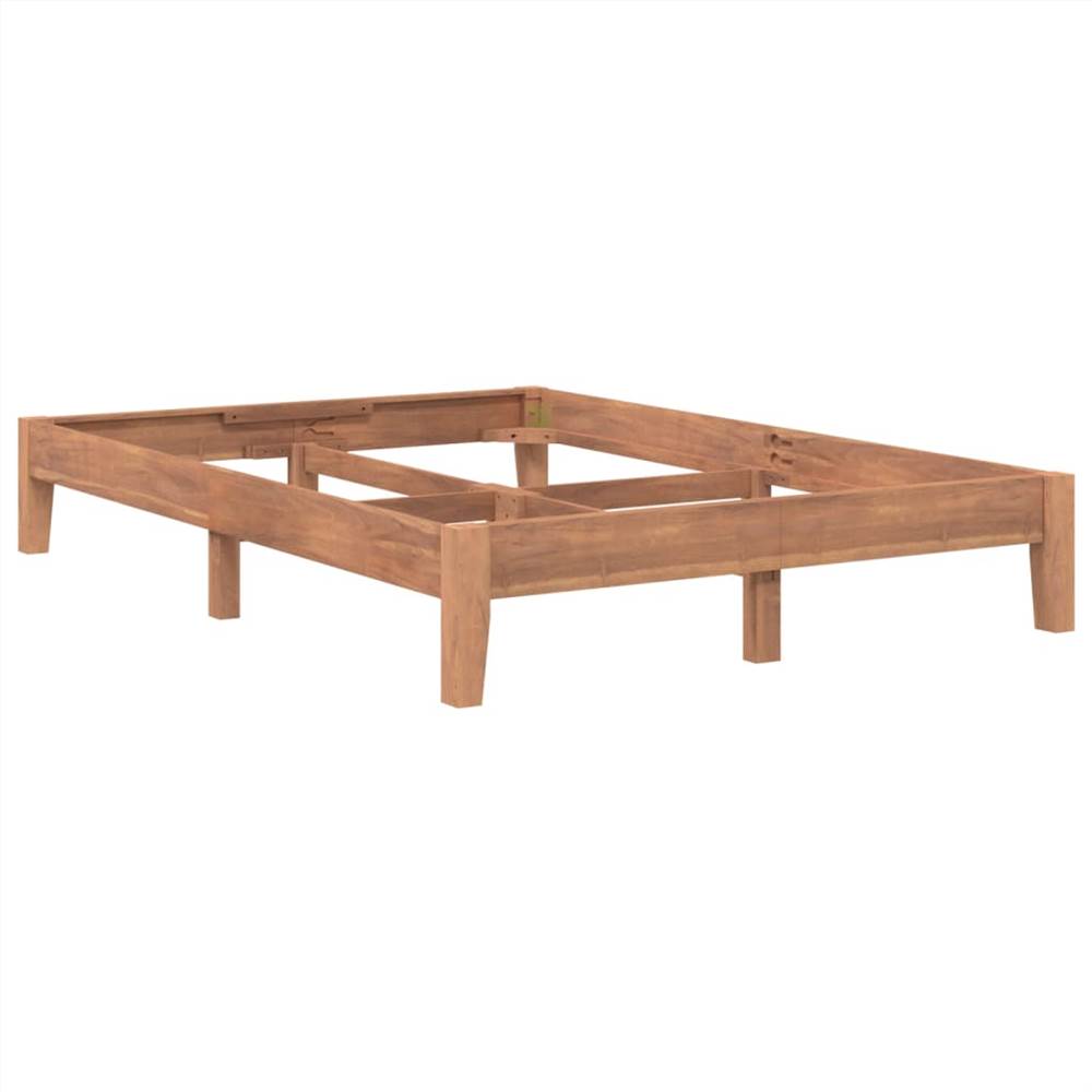 Bed Frame Solid Teak Wood 140 x200 cm