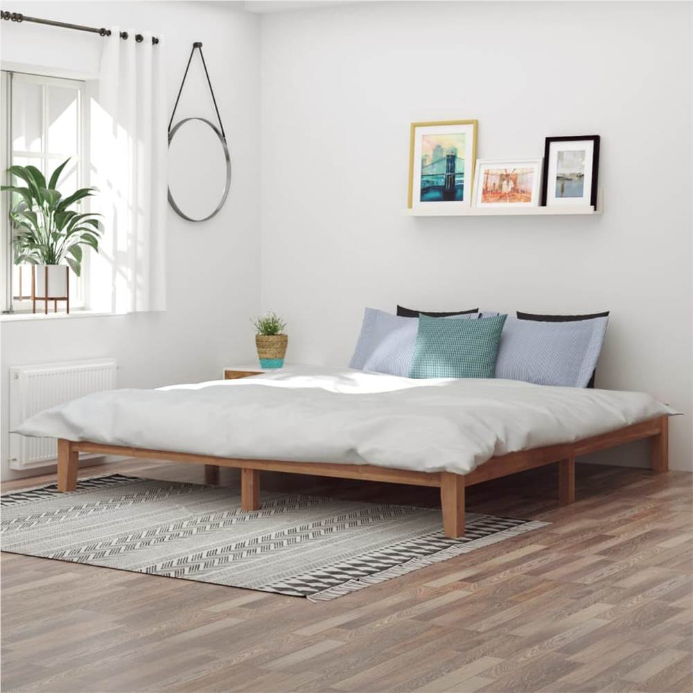 

Bed Frame Solid Teak Wood 200x200 cm