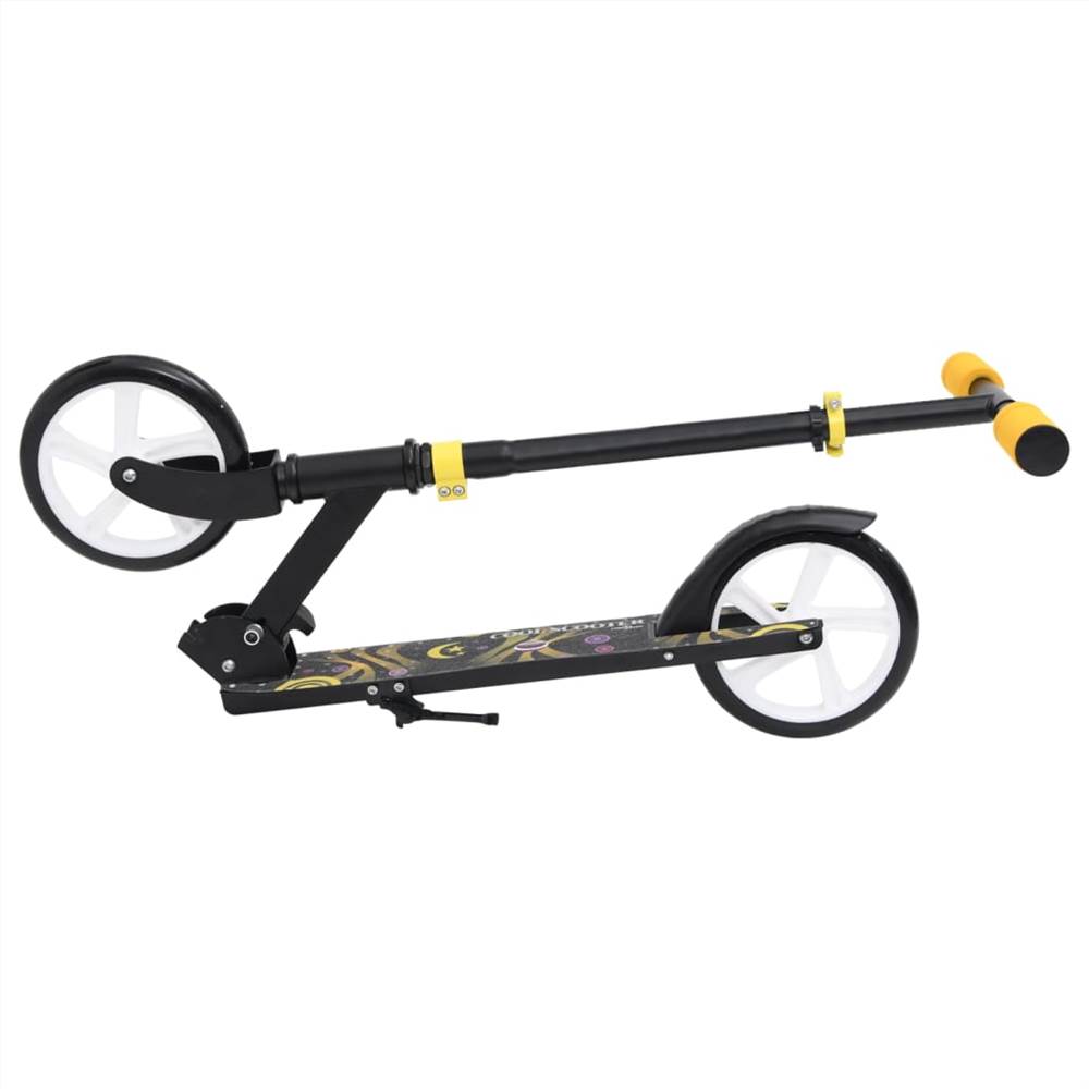 2-Wheel Children Scooter with Adjustable Handlebar Yellow