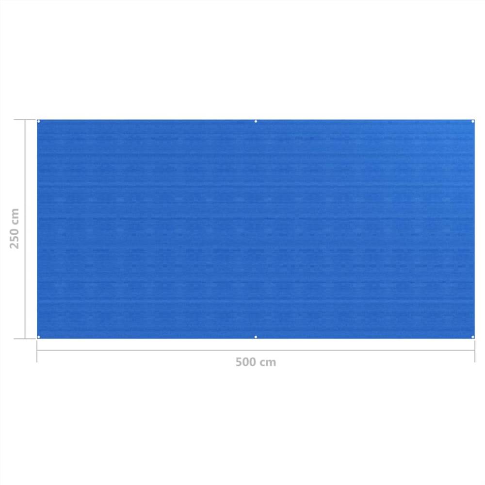 310725 Tent Carpet 250x500 cm Blue