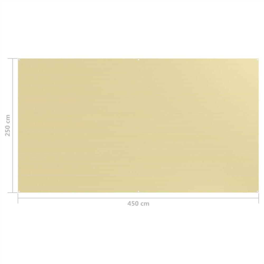 310764 Tent Carpet 250x450 cm Beige