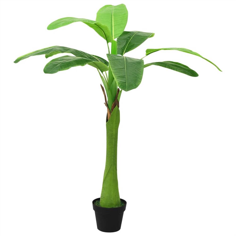 Artificial Banana Tree with Pot 115 cm Green