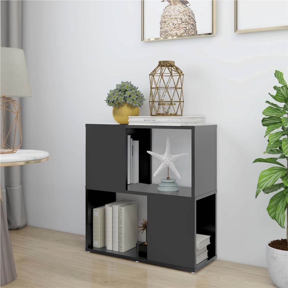 

Book Cabinet Grey 60x24x63 cm Chipboard
