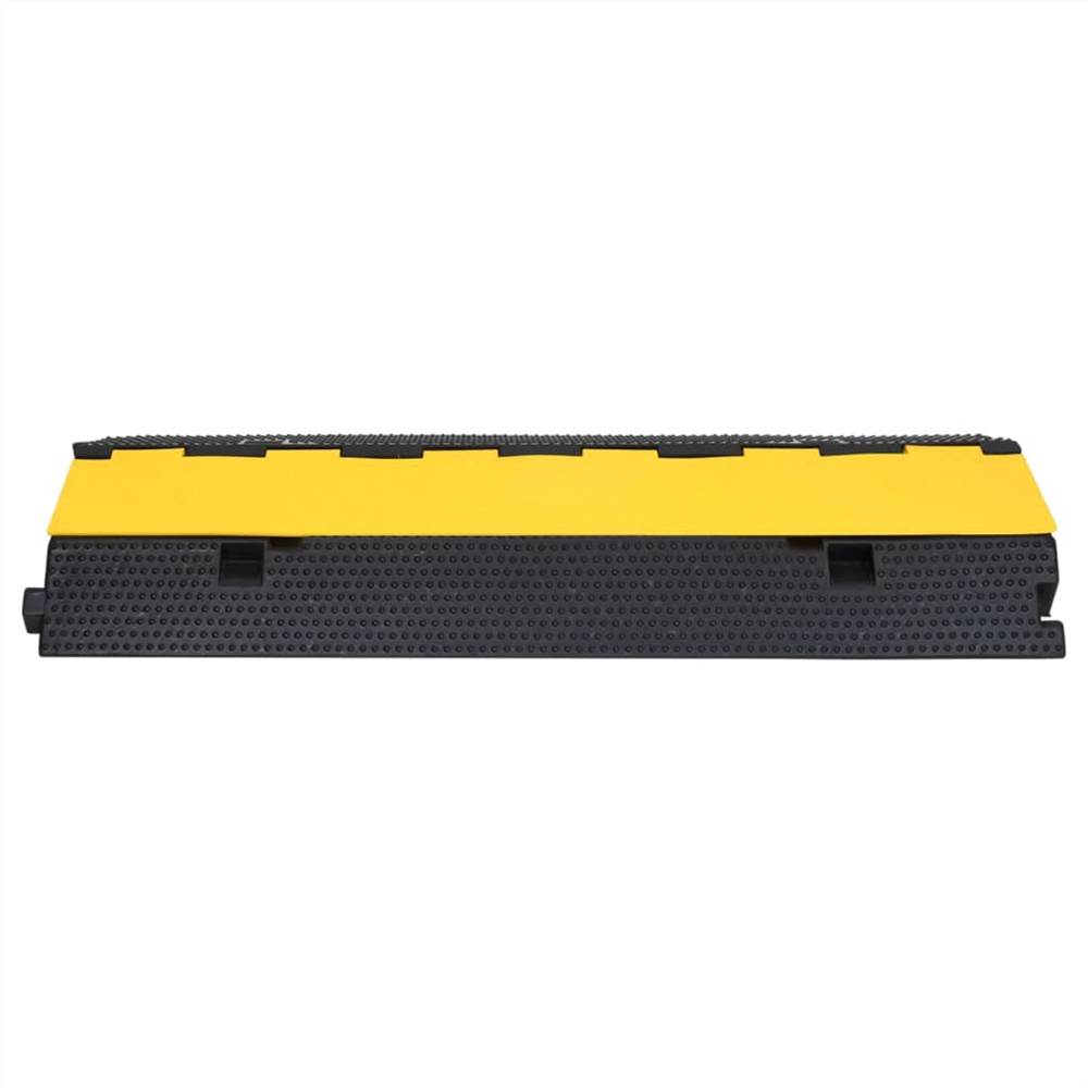Cable Protector Ramp with 2 Channels 100 cm Rubber