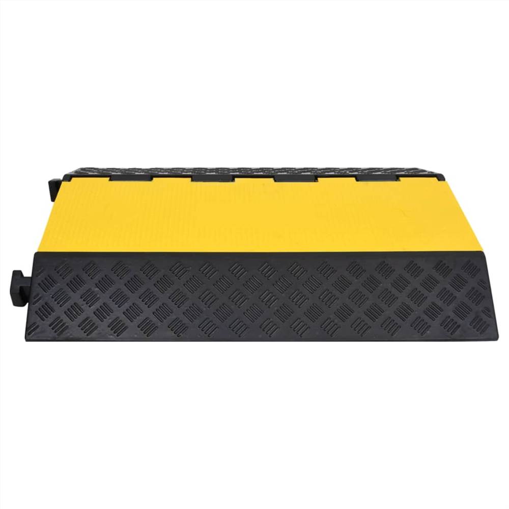 Cable Protector Ramp with 2 Channels 90 cm Rubber