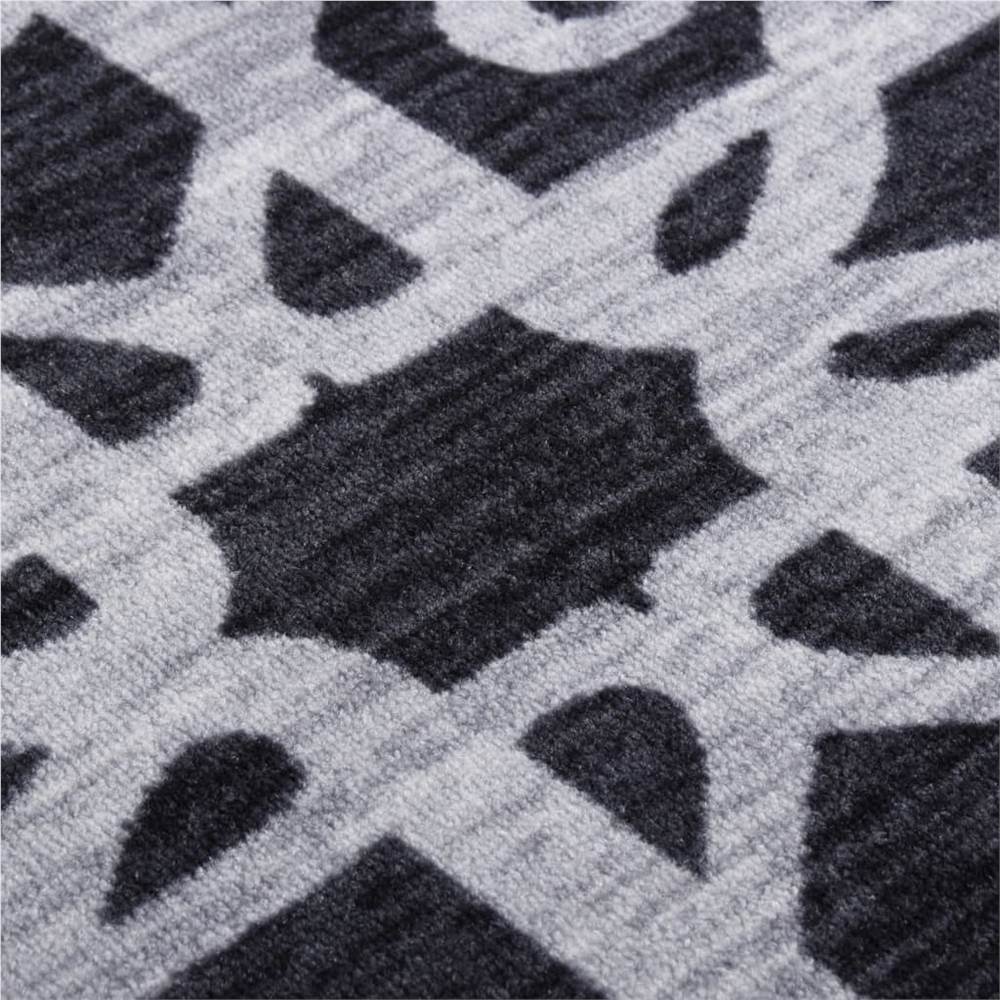 Carpet Runner Black 80x300 cm