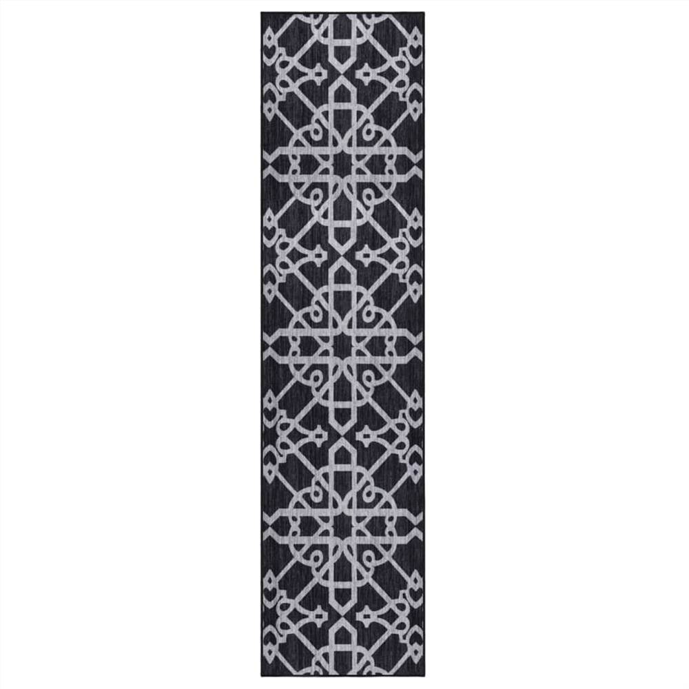 

Carpet Runner Black 80x350 cm