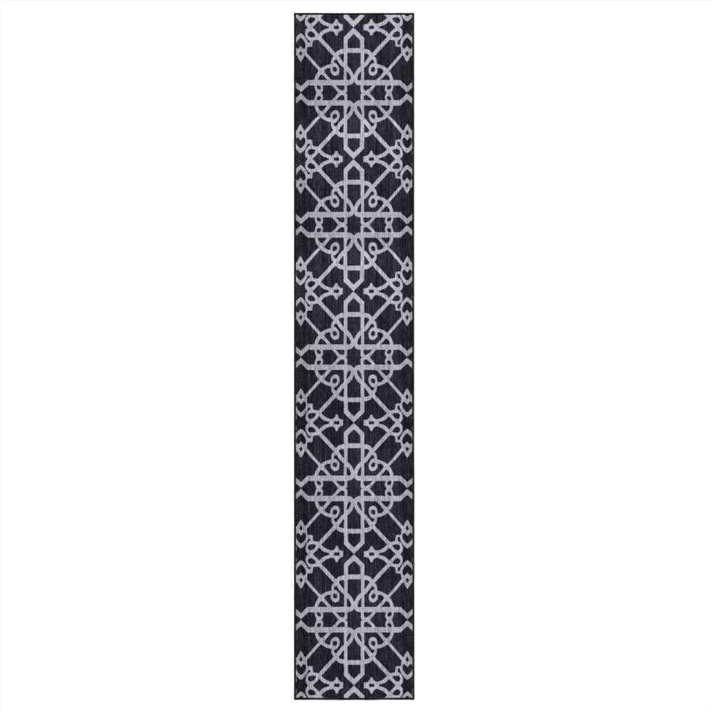 

Carpet Runner Black 80x500 cm