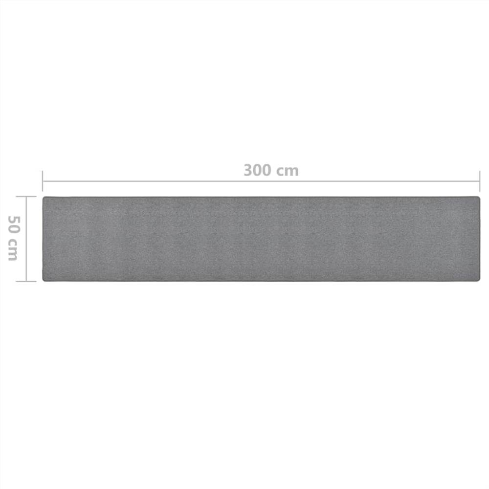 Carpet Runner Dark Grey 50x300 cm