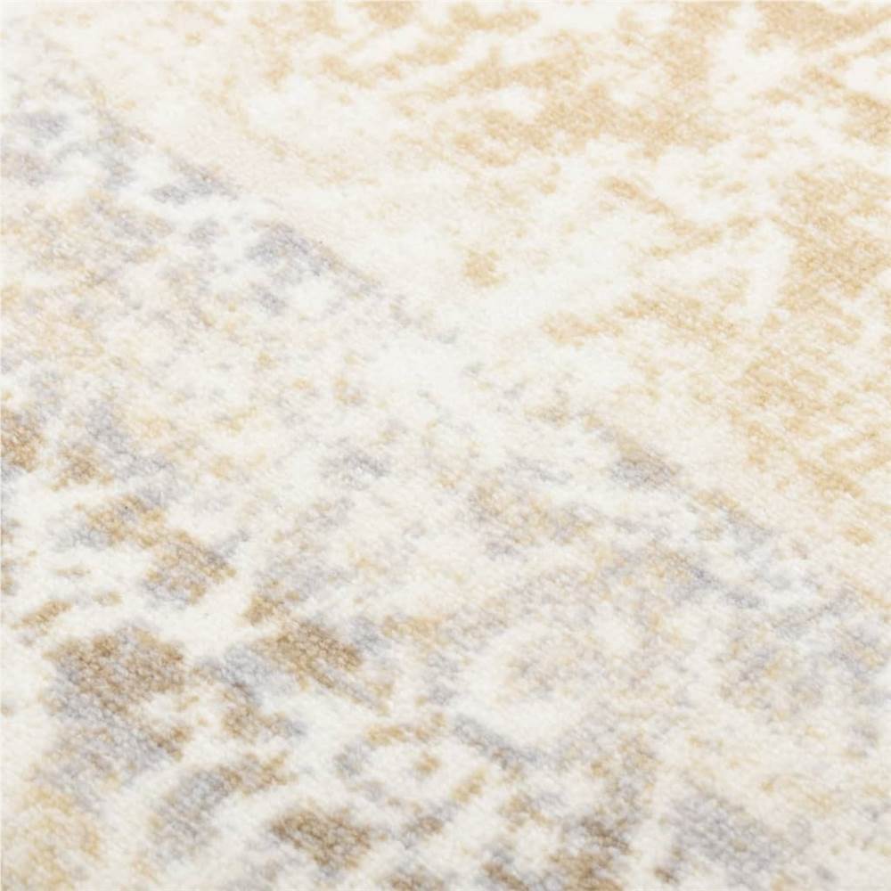 Carpet Runner Gold 80x200 cm