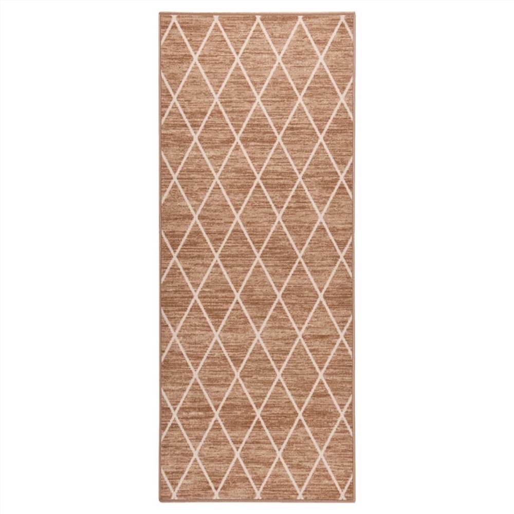 

Carpet Runner Light Brown 80x250 cm