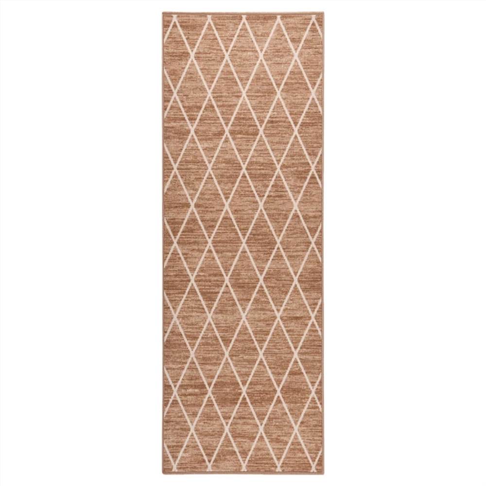 

Carpet Runner Light Brown 80x300 cm