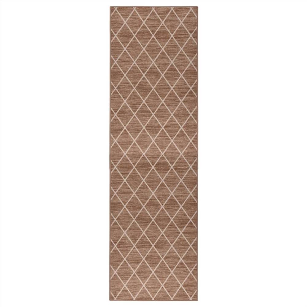 

Carpet Runner Light Brown 80x350 cm