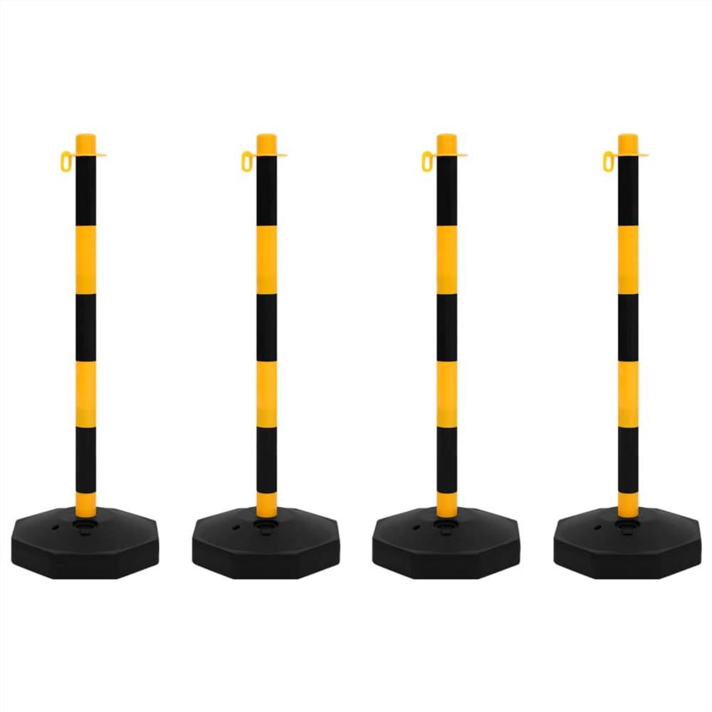 Chain Post Set with 10 m Plastic Chain