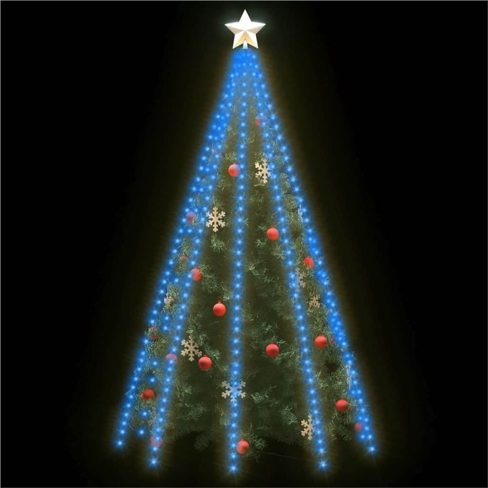 Christmas Tree Net Lights with 400 LEDs Blue 400 cm